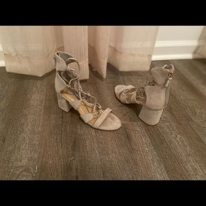 Block heels used like new